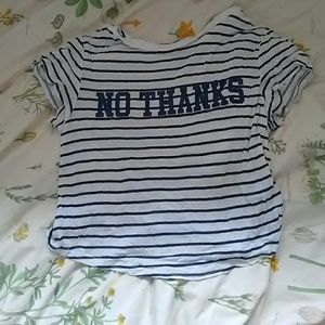 A crop top.